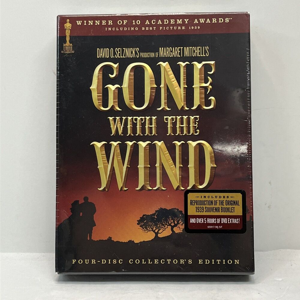 Gone with the Wind (Four-Disc Collector's Edition) DVD set -  New/Sealed